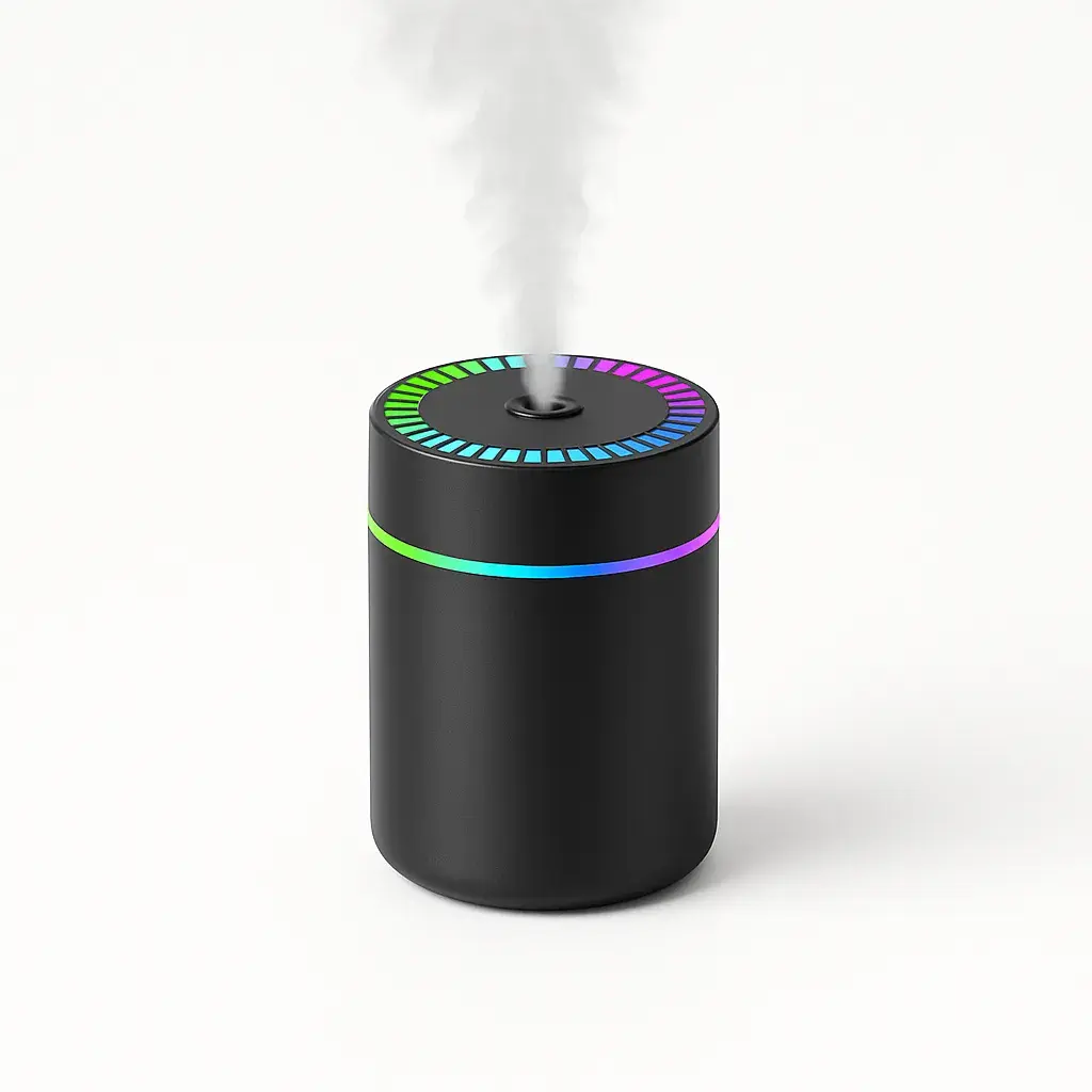Kleurrijke LED USB Mini Luchtbevochtiger 3