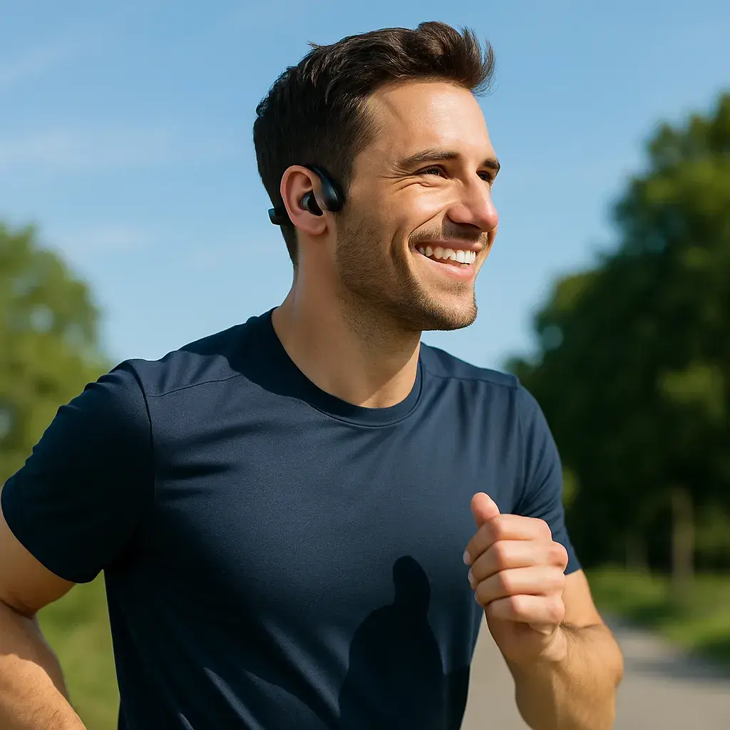 Bone Conduction Bluetooth Koptelefoon - Open Ear Sport 4